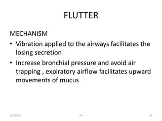 lungexpansiontherapy and bronchial hygiene therapy | PDF