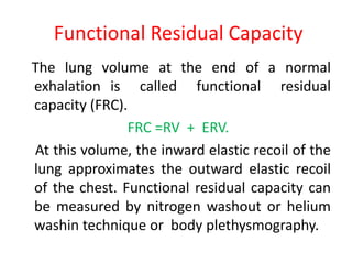 Lung mechanics | PPTX