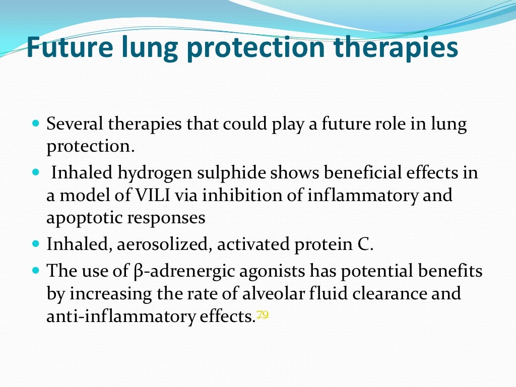 Lung protective strategies in anaesthesia