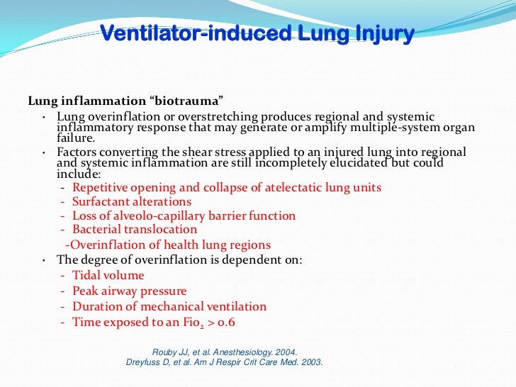 Lung protective strategies in anaesthesia