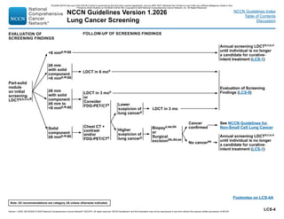 NCCN 2026 Lung Cancer Screening Guidelines: Updated Risk Assessment and ...