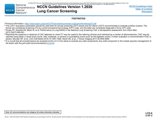 NCCN 2026 Lung Cancer Screening Guidelines: Updated Risk Assessment and ...