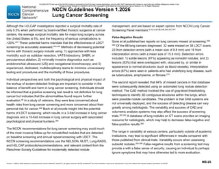 NCCN 2026 Lung Cancer Screening Guidelines: Updated Risk Assessment and ...