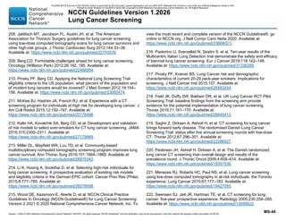 NCCN 2026 Lung Cancer Screening Guidelines: Updated Risk Assessment and ...