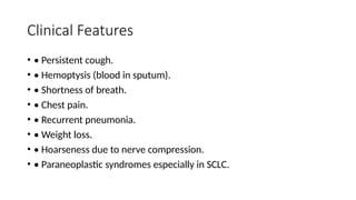 Comprehensive Overview of Lung Tumors: Types, Causes, and Clinical ...
