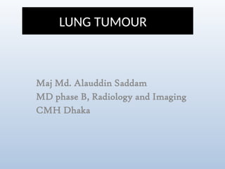 Comprehensive Radiological Overview of Lung Tumors and Thoracic ...