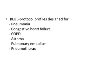 Lung ultrasound | PPTX