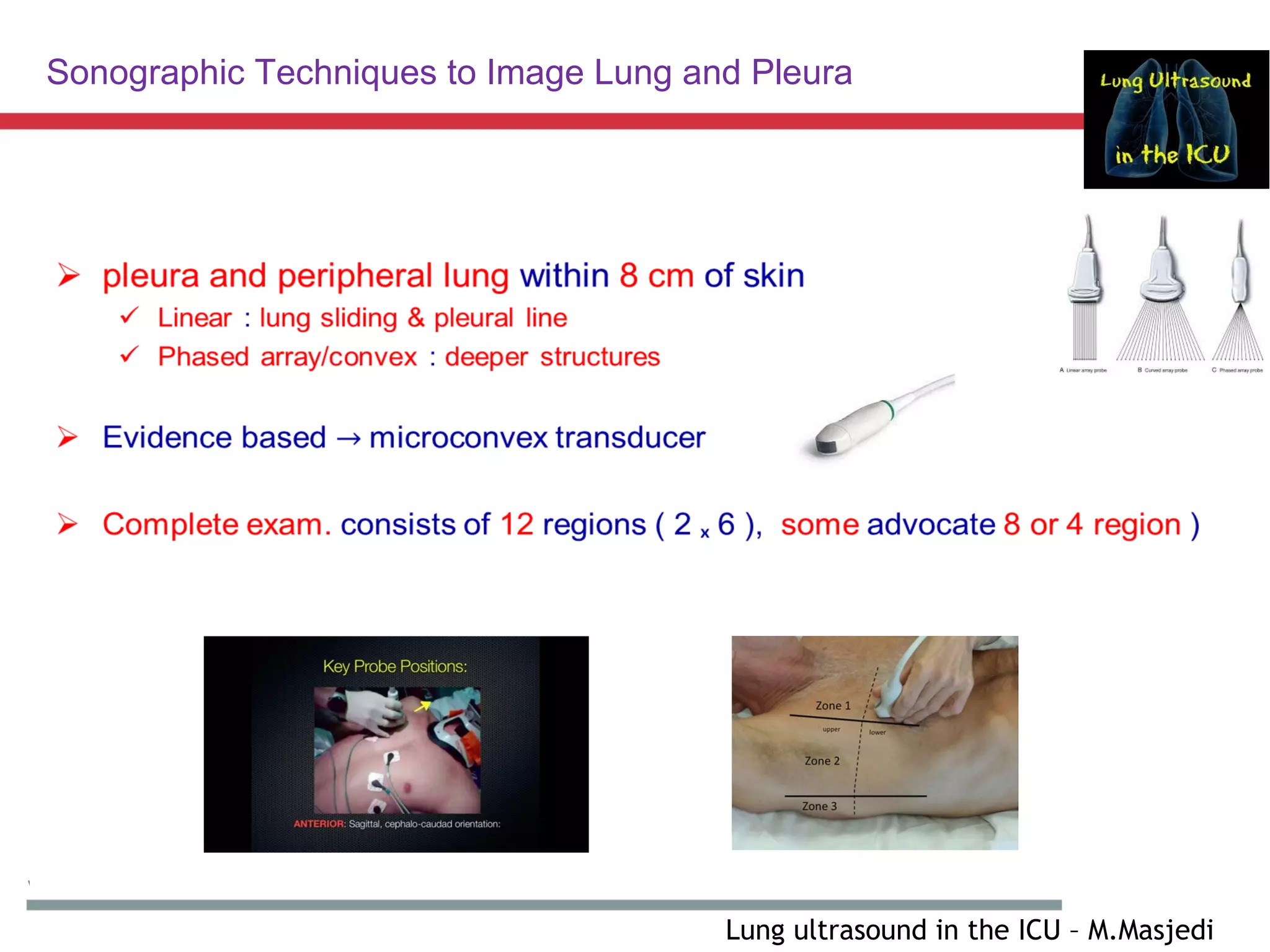 Lung ultrasound in critical care 10.1.2019