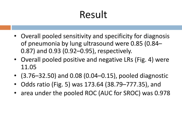 Lung ultrasound for diagnosis of pneumonia | PPTX | Lung and ...