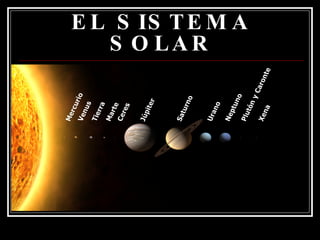 EL SISTEMA SOLAR 