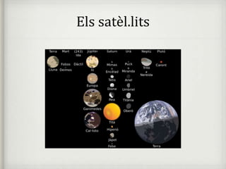 Els satèl.lits
 