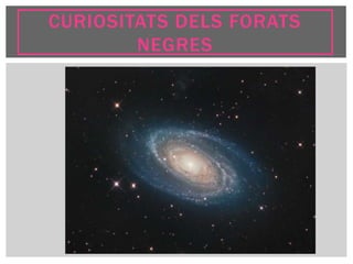 CURIOSITATS DELS FORATS
NEGRES
 