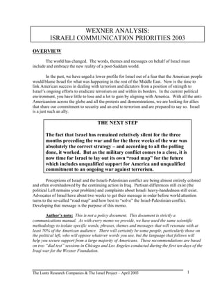 Leslie Wexner Leak Memo PDF Political Issues & policy Politics