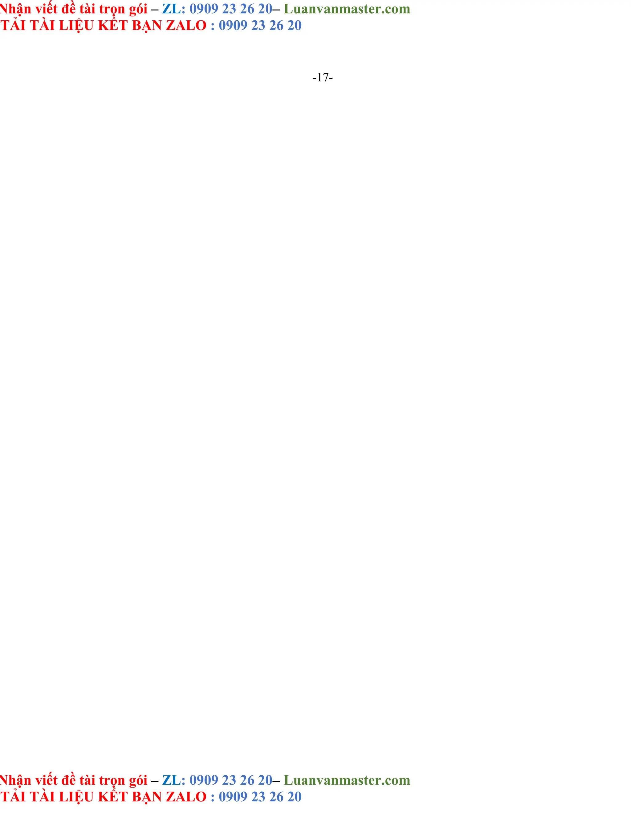 Nhận viết đề tài trọn gói – ZL: 0909 23 26 20– Luanvanmaster.com
TẢI TÀI LIỆU KẾT BẠN ZALO : 0909 23 26 20
Nhận viết đề tài trọn gói – ZL: 0909 23 26 20– Luanvanmaster.com
TẢI TÀI LIỆU KẾT BẠN ZALO : 0909 23 26 20
-17-
 
