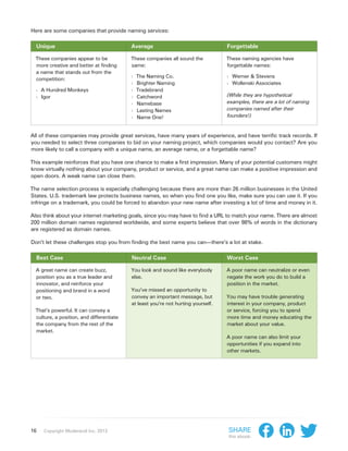 Forgettable Example The Strategic Marketing Process | PDF