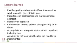 Planning across borders for improved rangeland management: the case of JVLUP in Tanzania