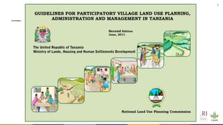 Planning across borders for improved rangeland management: the case of JVLUP in Tanzania