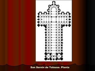 San Sernin de Tolouse. PlantaSan Sernin de Tolouse. Planta
 