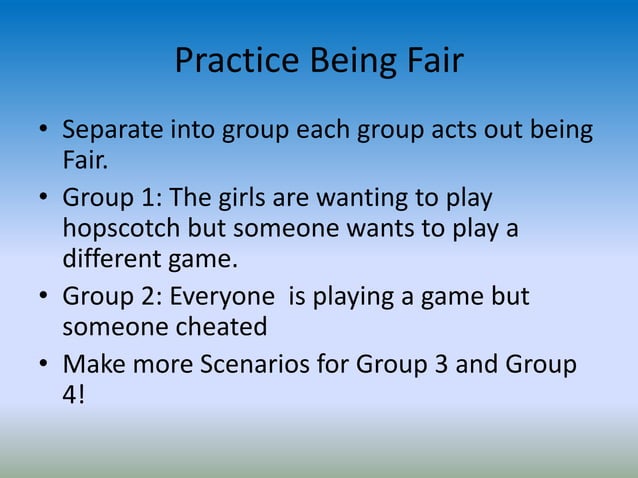 Lupe’s story Fairness | PPT