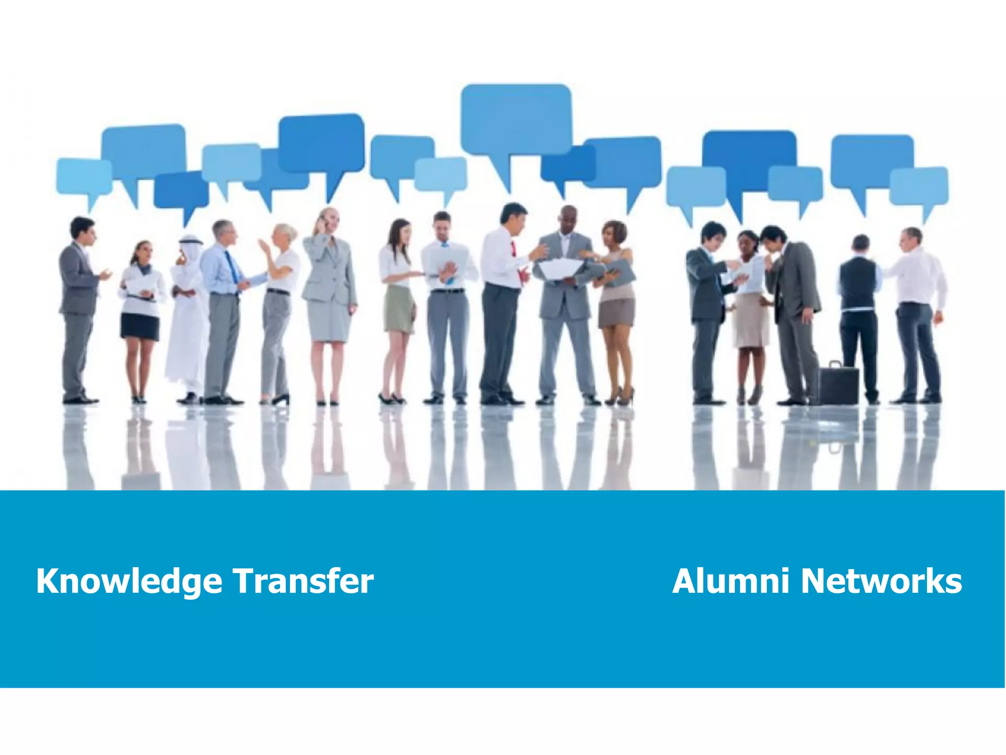 Knowledge Transfer Alumni Networks
 