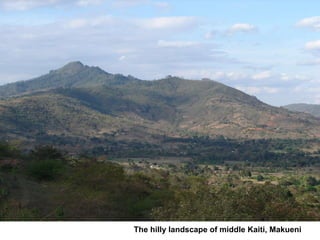 How landscape level governance and land use planning are connected: Insights from case studies in Marsabit, Isiolo and Makueni