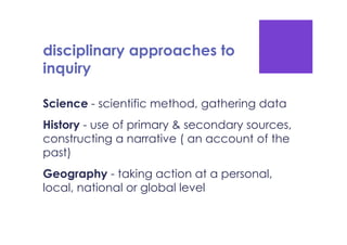 Inquiry learning and the Australian Curriculum | PDF