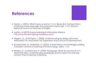 Inquiry learning and the Australian Curriculum | PDF