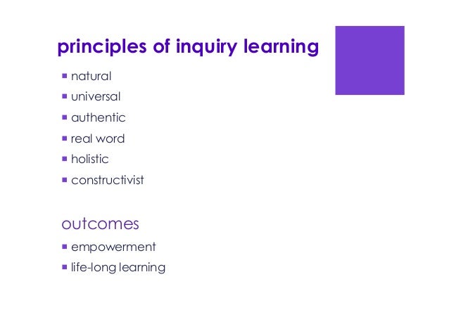 Inquiry learning and the Australian Curriculum