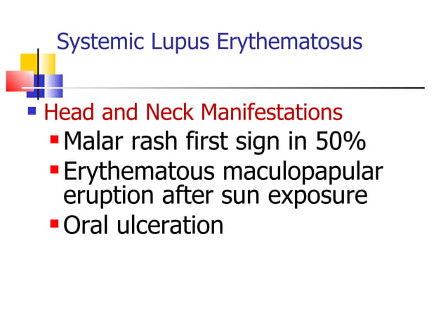 SLE | PPT