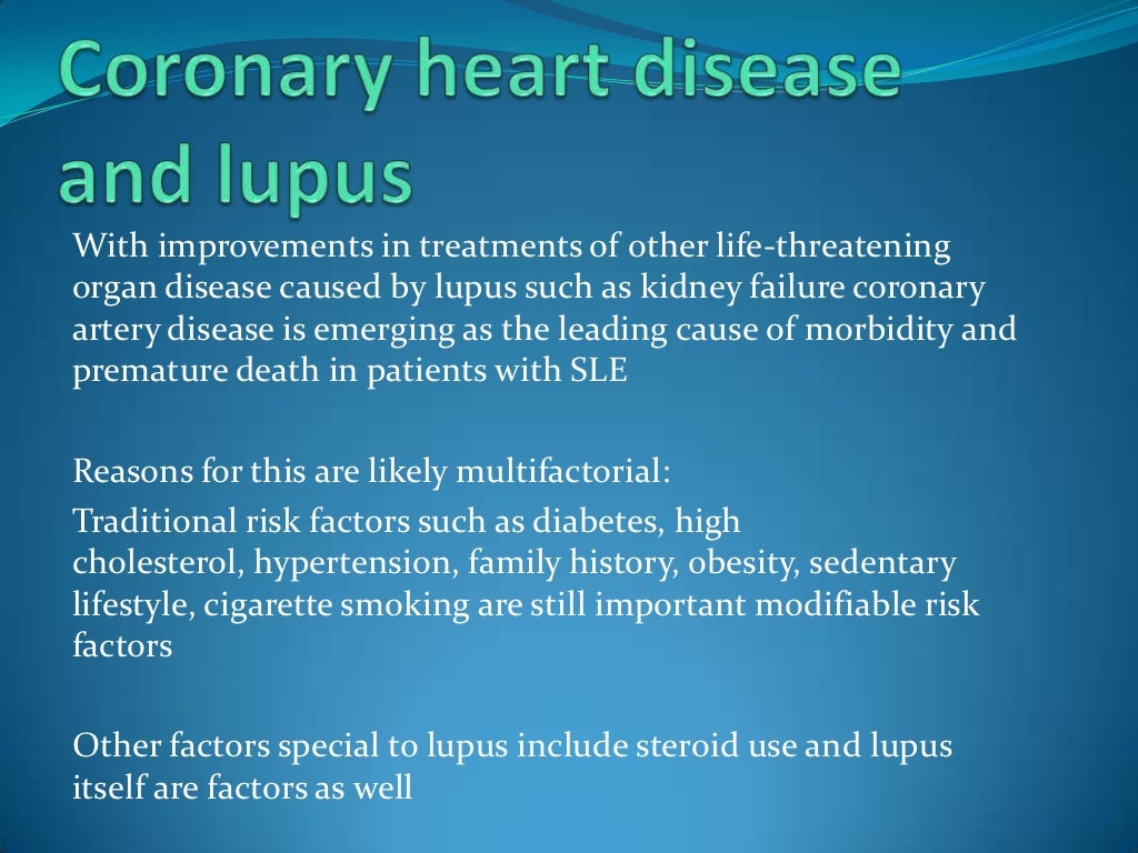 Lupus and the heart