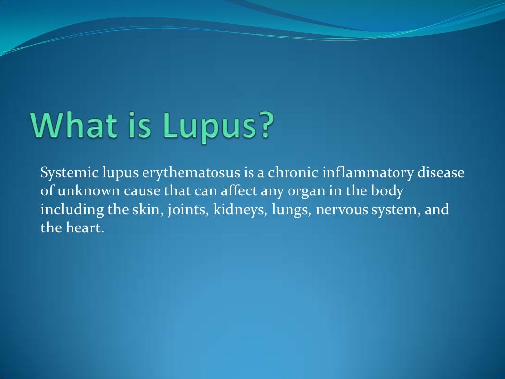 Lupus and the heart