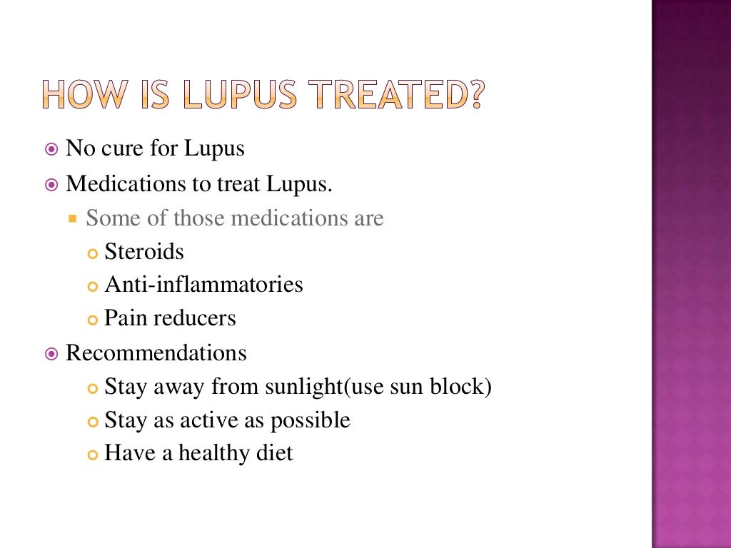 Lupus self test picture