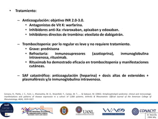 Lupus y síndrome antifosfolípido | PDF