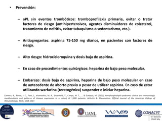 Lupus y síndrome antifosfolípido | PDF