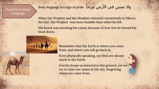 Muslim Humility The Advice of Luqman-Humility & Moderation | PDF