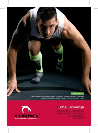 Lurbel active underwear and compressive socks prmotional flyer