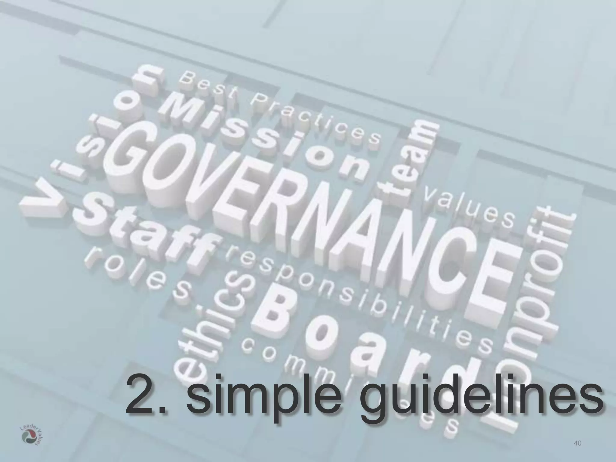 2. simple guidelines
                  40
 