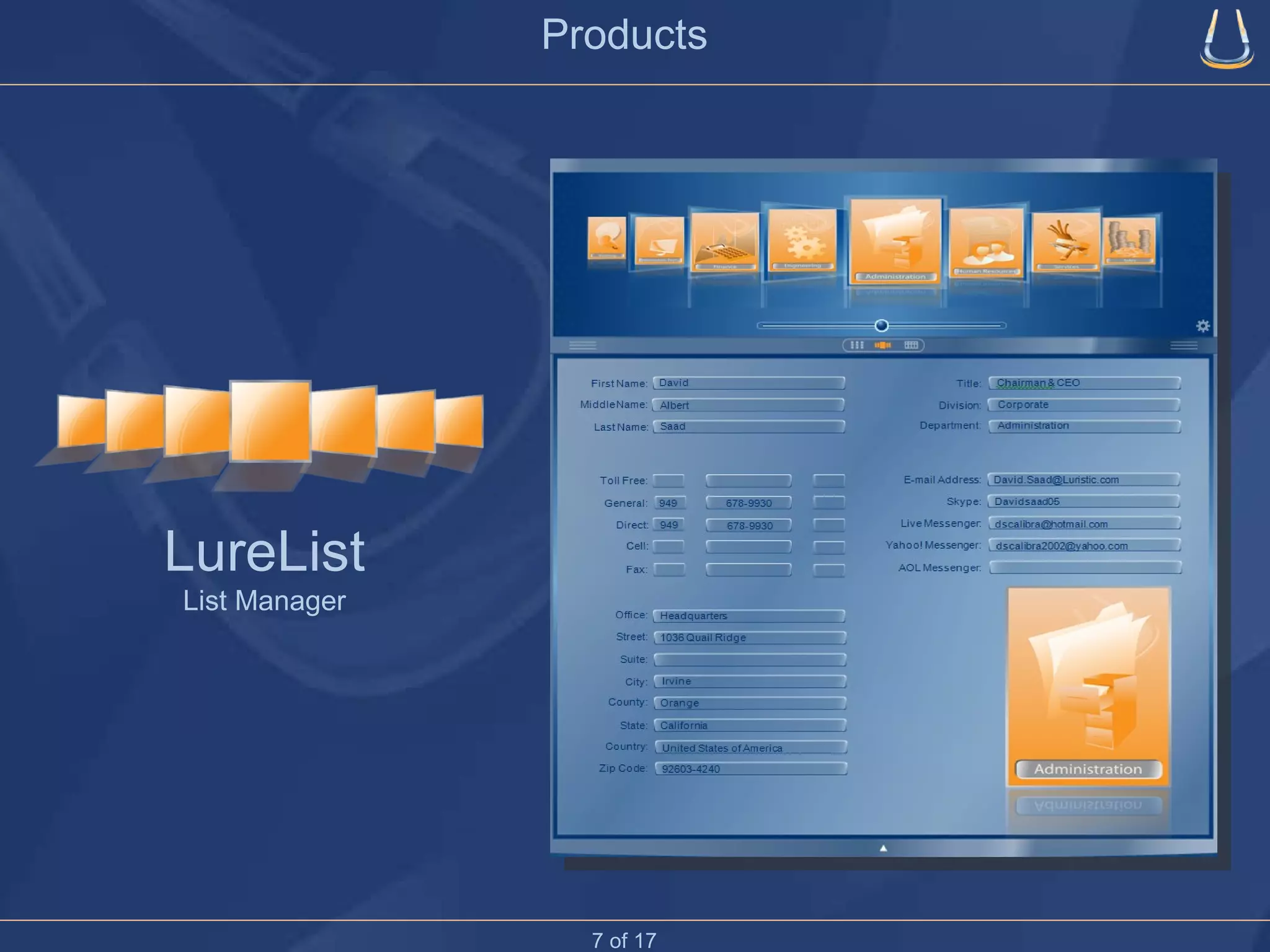 LureList List Manager Products 7 of 17 