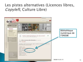 Cours publics9Les licences Creative Commons