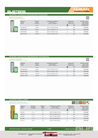 Fijación y Tornillería
