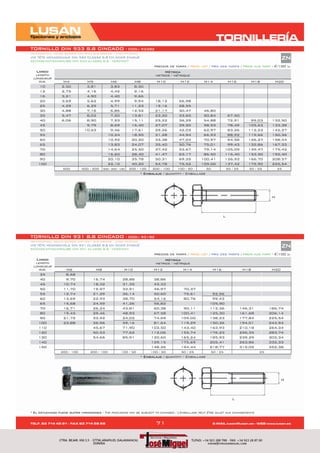 Fijación y Tornillería