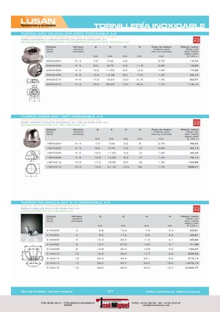 Fijación y Tornillería