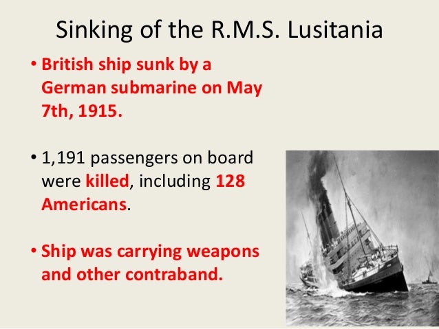 The Lusitania Zimmerman Note