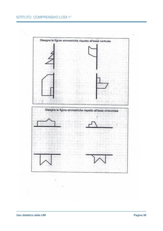 ISTITUTO COMPRENSIVO LODI 1°
!
Pagina !36Uso didattico della LIM
 