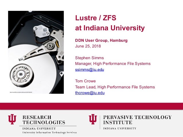 Lustre At Indiana University