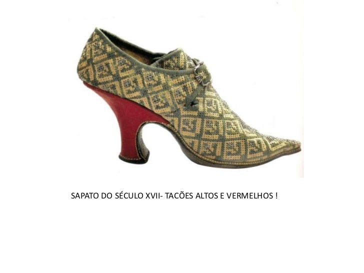 sapato luis xiv