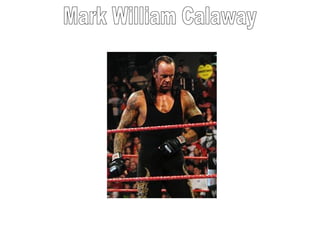 Mark William Calaway 