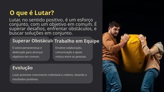 Diferença entre lutar e brigar aula delutas | PPTX