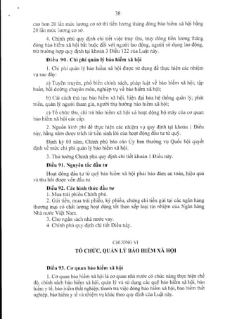 Luật bảo hiểm xã hội