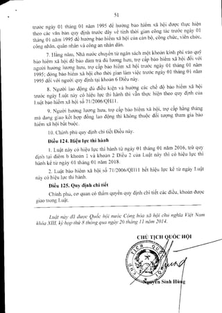 Luật bảo hiểm xã hội